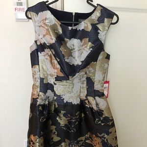 Metallic Cocktail Dress